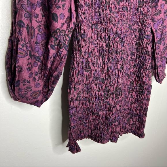 NWT Free People Smock It To Me Mini Dress Sz S - Picture 7 of 10